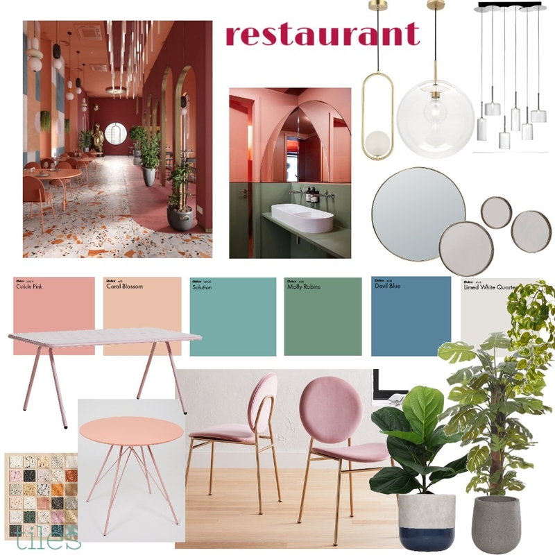 restaurant Mood Board by katerina297 on Style Sourcebook