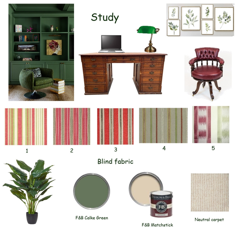 John and Jane Green Study Mood Board by Inspire Interior Design on Style Sourcebook