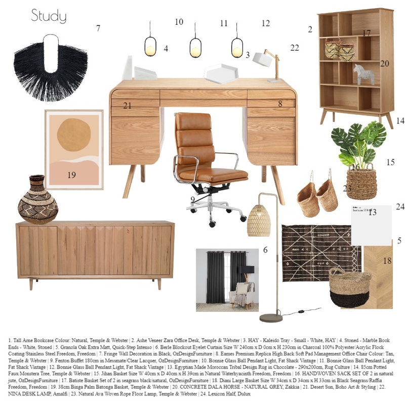 Study Mood Board Mood Board by ladiamibug on Style Sourcebook