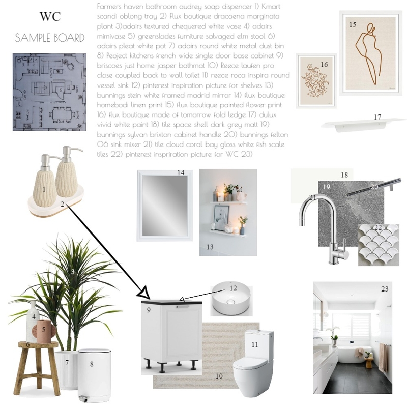 Bathroom moodboard Mood Board by Amy_RC on Style Sourcebook