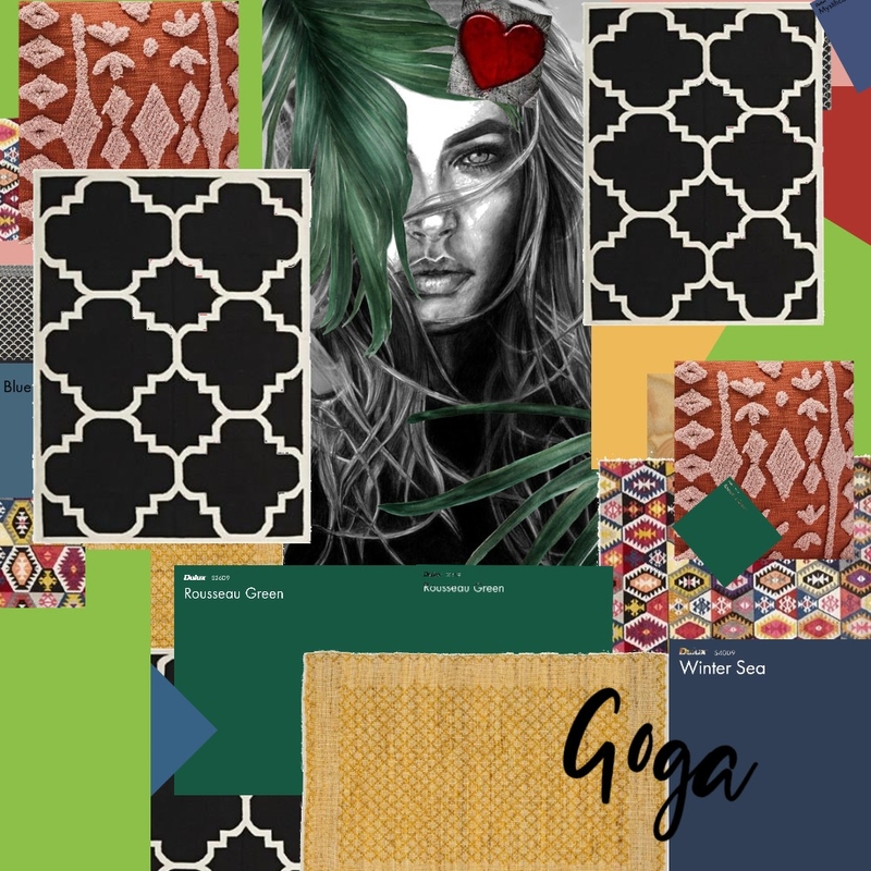 Foto tapet Goga Mood Board by Gordana on Style Sourcebook