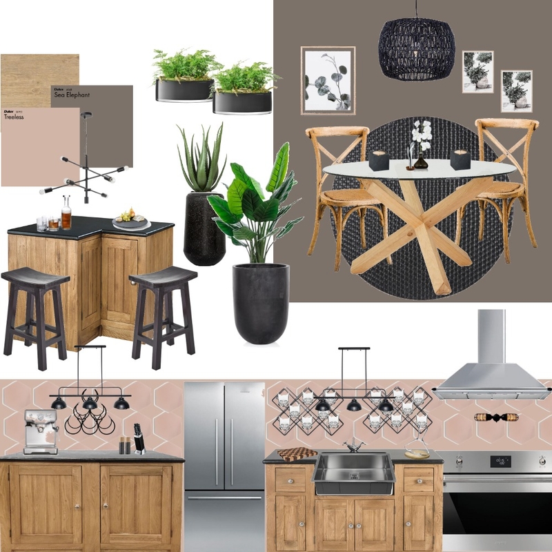 moadboard bohemian kitchen Mood Board by eirini niktaraki on Style Sourcebook