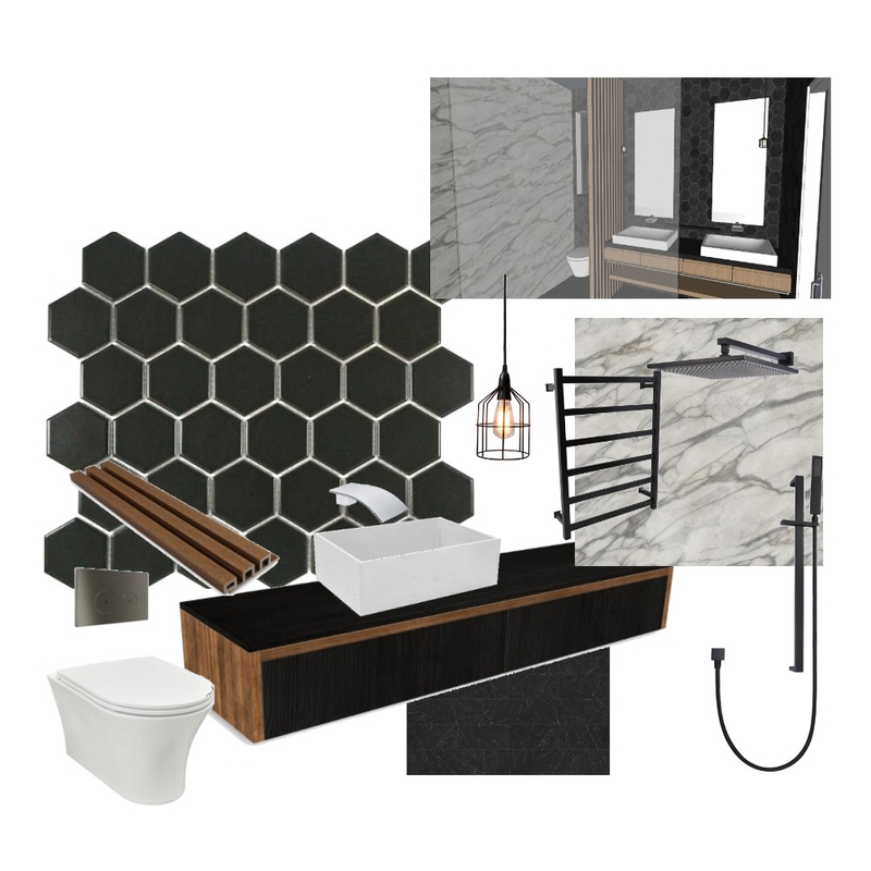 Contemporary Bathroom Mood Board by Brayan on Style Sourcebook