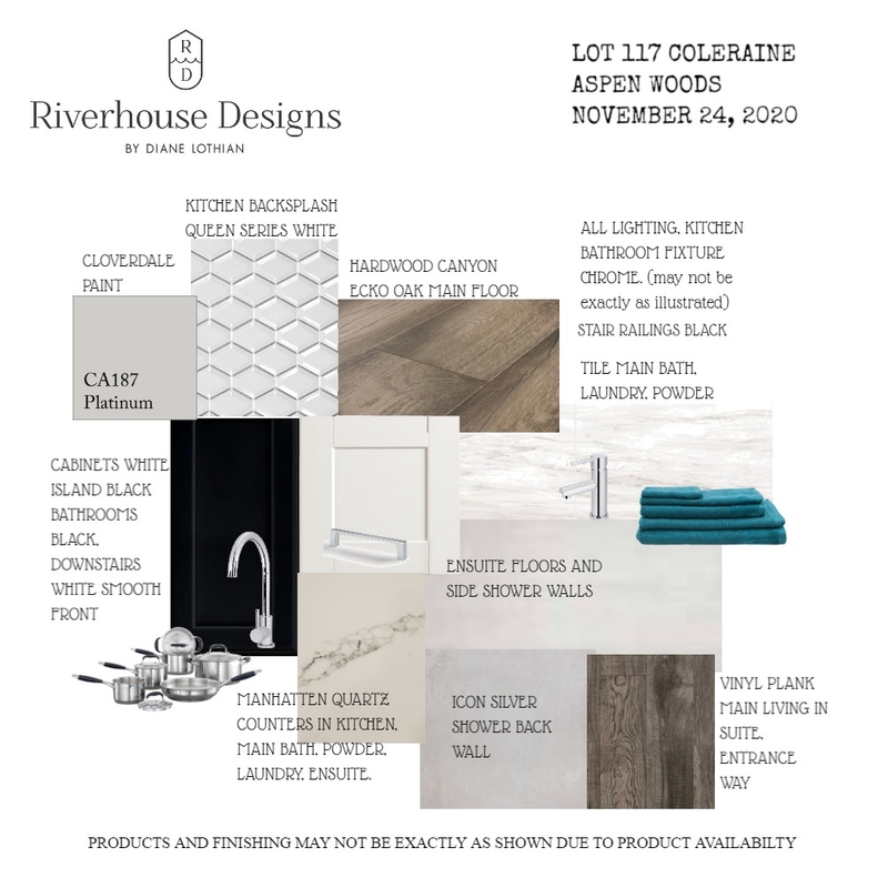 lot 117 Coleraine Mood Board by Riverhouse Designs on Style Sourcebook