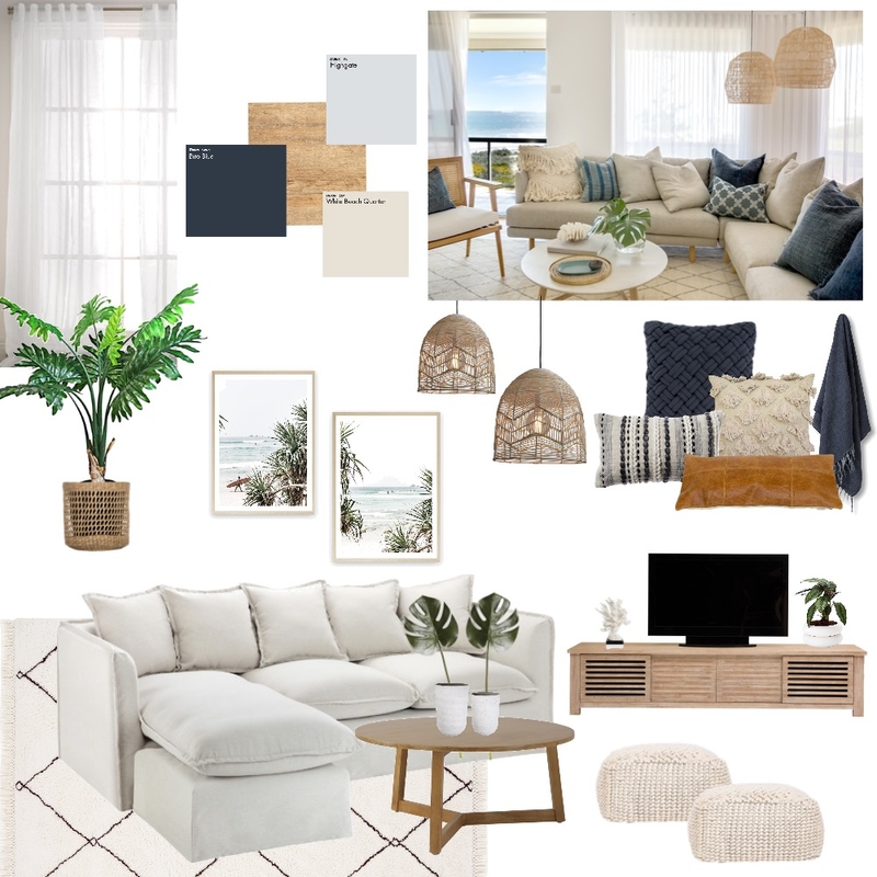 Coastal Mood Board by Rachel Bedessy on Style Sourcebook