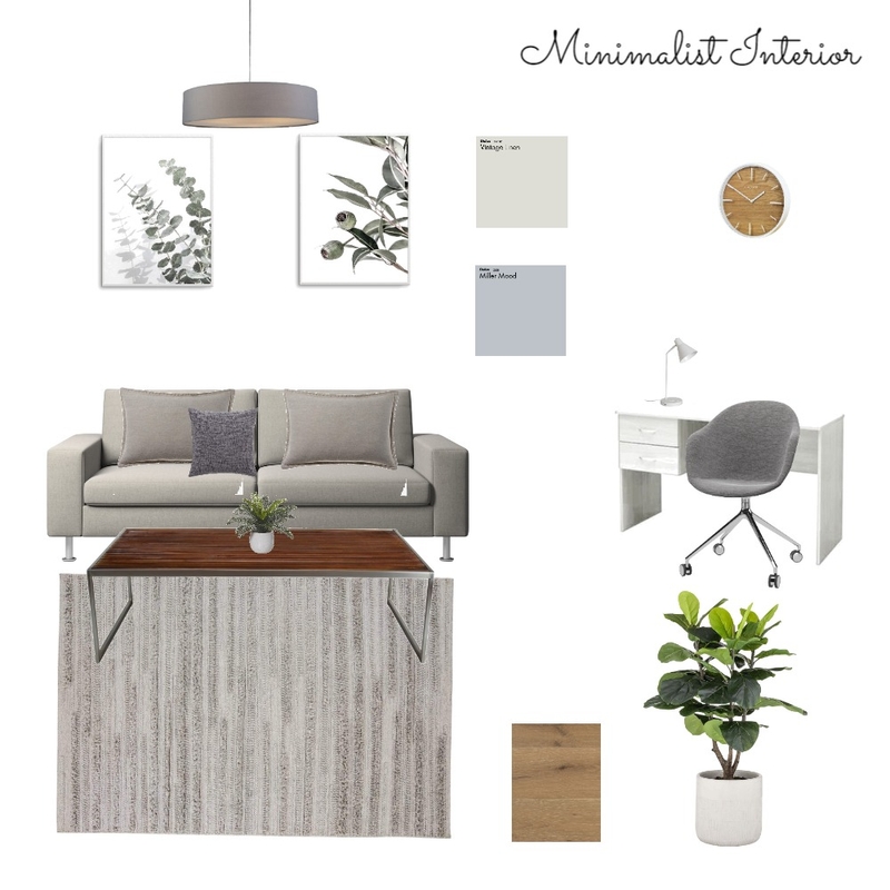 Minimalist Mood Board by Hanaa Aulia on Style Sourcebook