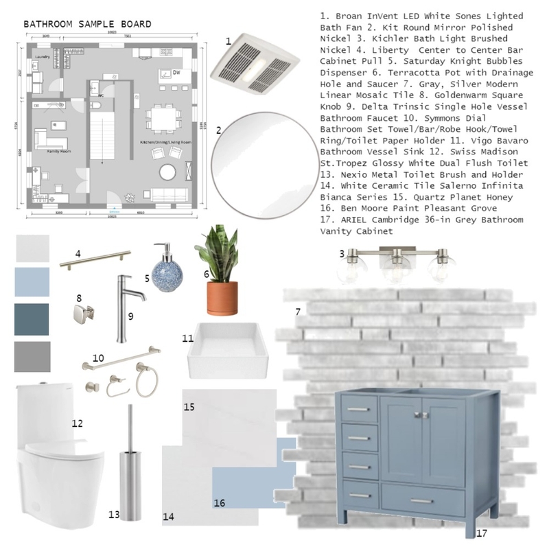 bathroom Mood Board by undefined on Style Sourcebook