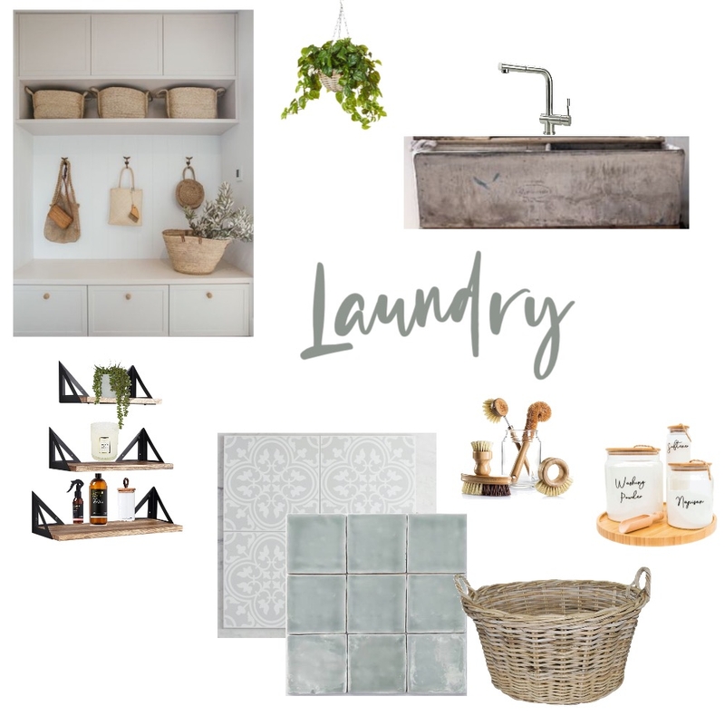 Laundry Mood Board by IzzyH on Style Sourcebook