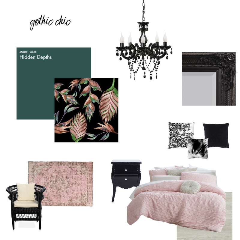 Gothic Chic Mood Board by jacintareid on Style Sourcebook