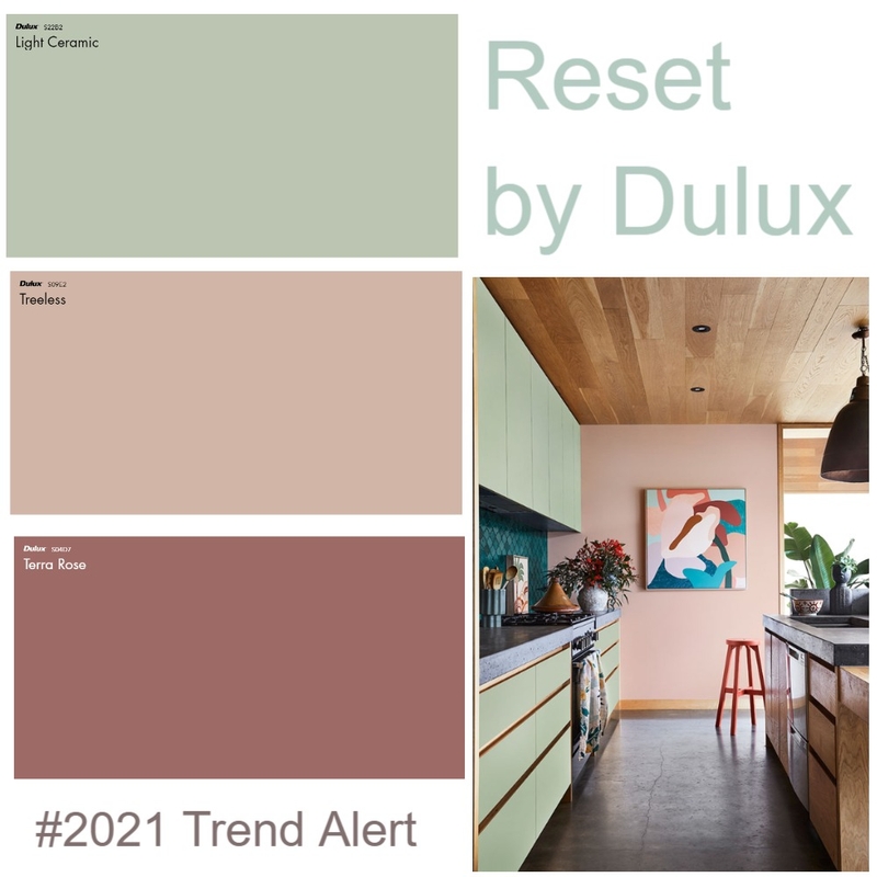 Reset by Dulux - 2021 Trend Mood Board by interiorology on Style Sourcebook