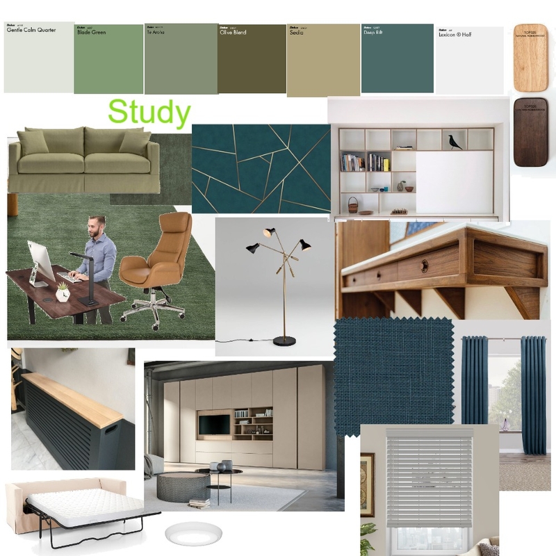 STUDY Mood Board by rachna mody on Style Sourcebook