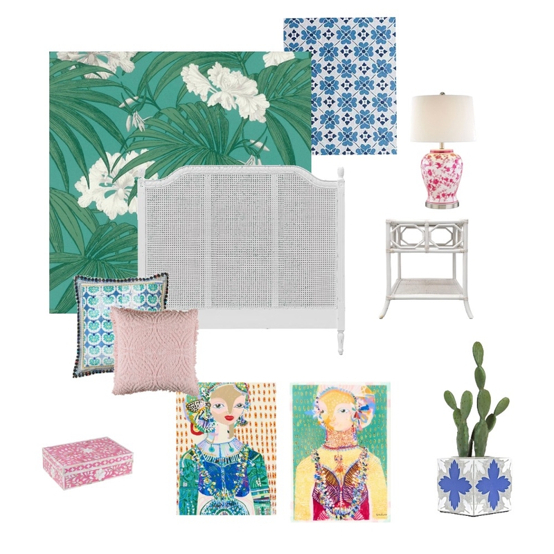 Eclectic Bedroom Mood Board by Coral Cove Living on Style Sourcebook