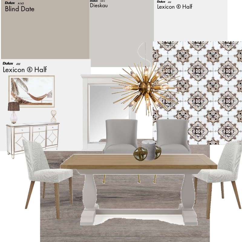 Neutral Formal Dining Room Mood Board by Jazmine.Garland on Style Sourcebook