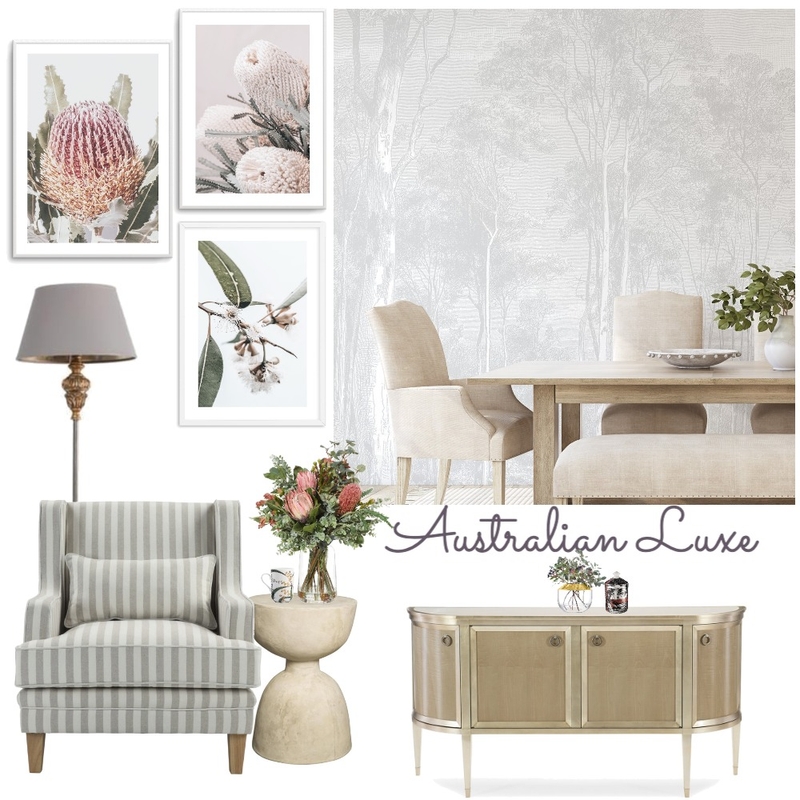 Classic Australiana Luxe Mood Board by Olive et Oriel on Style Sourcebook