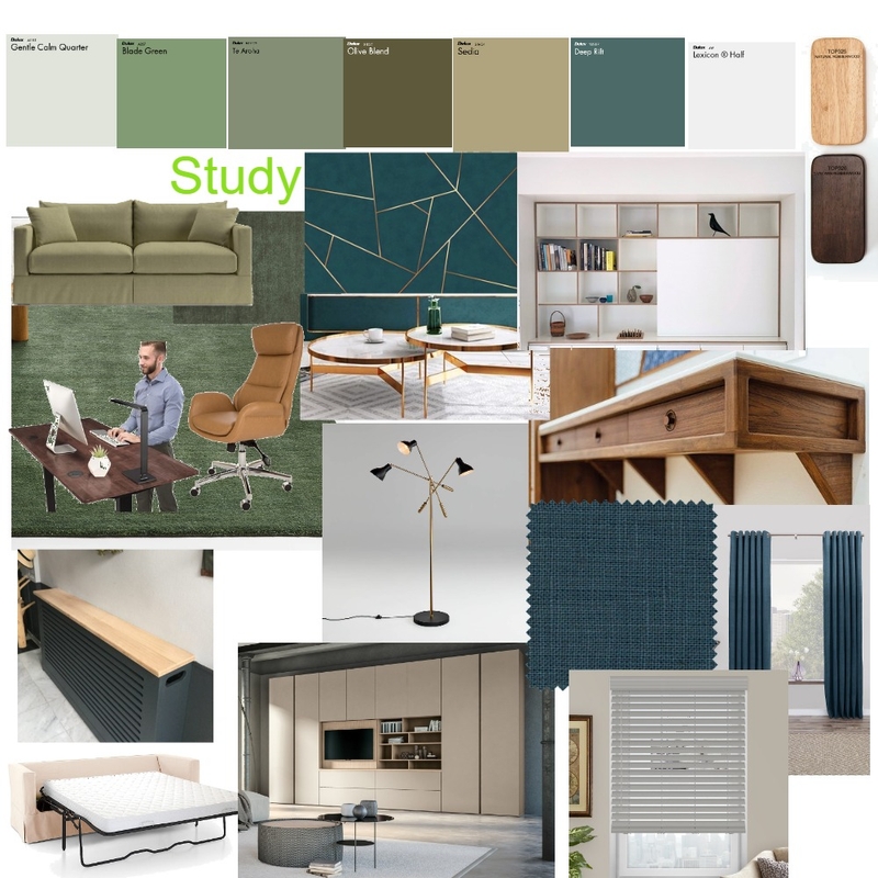 STUDY Mood Board by rachna mody on Style Sourcebook