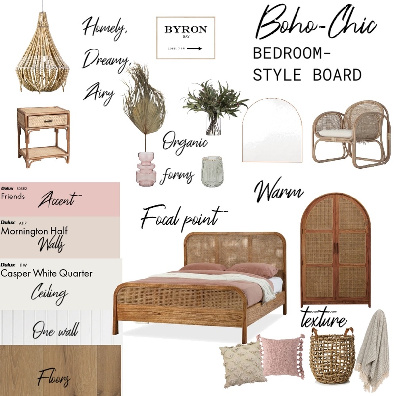 Boho Mood Board by Adrienne. K on Style Sourcebook