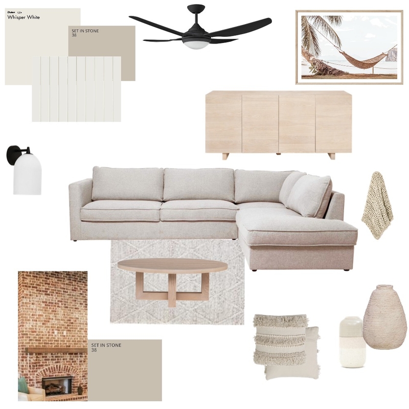 Coastal country Mood Board by Stone and Oak on Style Sourcebook