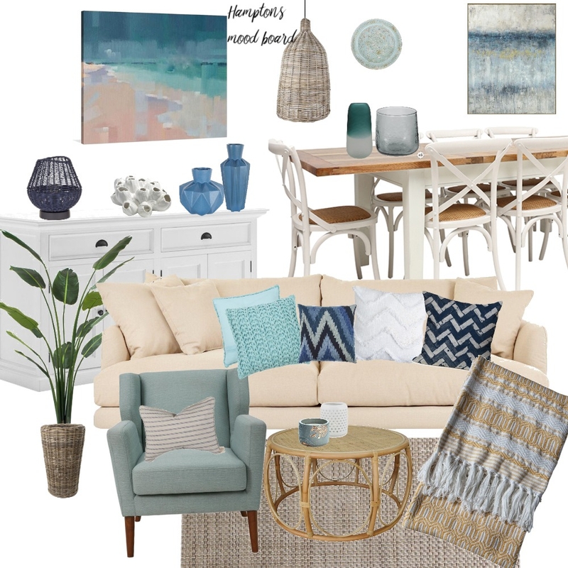 Hamptons mood board Mood Board by kristina1111 on Style Sourcebook