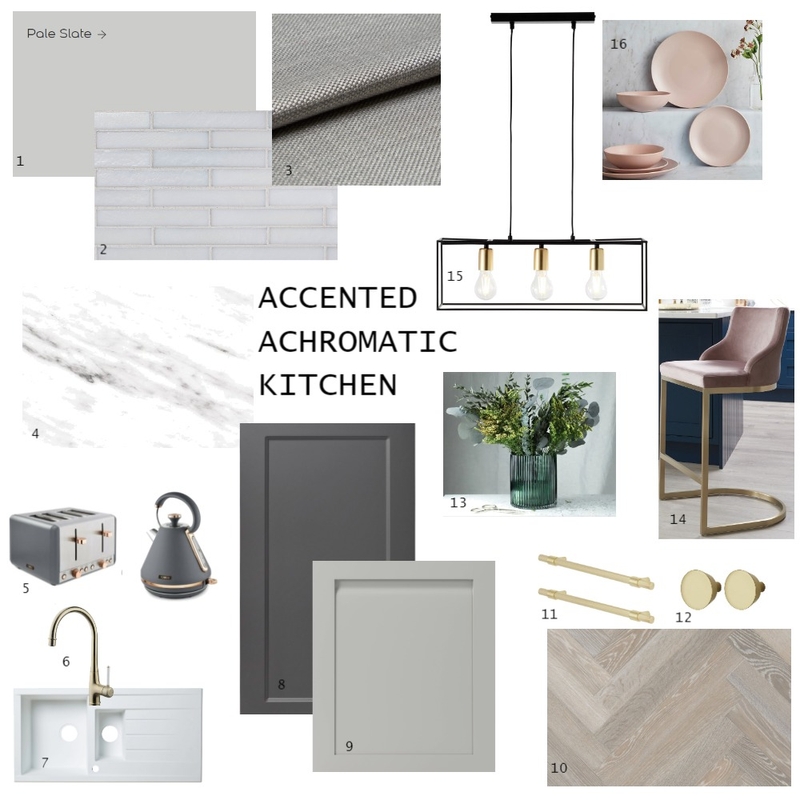 Kitchen Sample board Mood Board by loubart17@outlook.com on Style Sourcebook