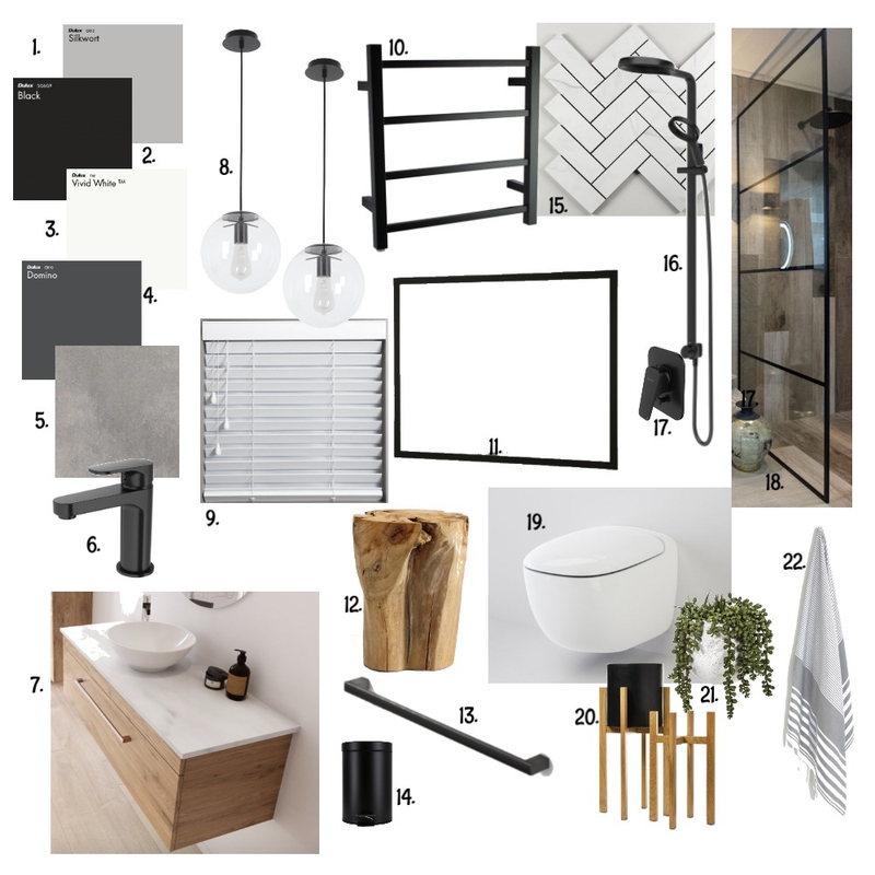 Gregory Bathroom Mood Board by lydiapayne on Style Sourcebook