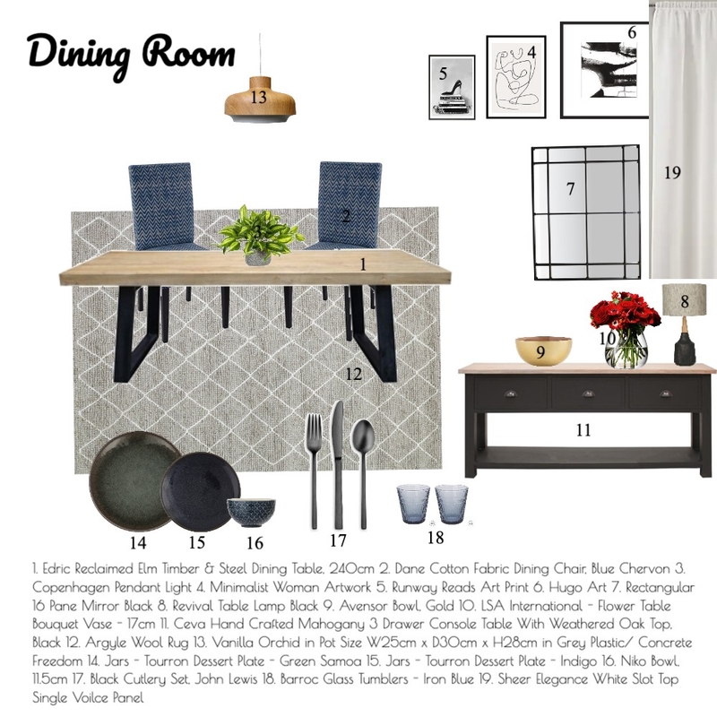 Dining Room Mood Board by silver_hazel on Style Sourcebook