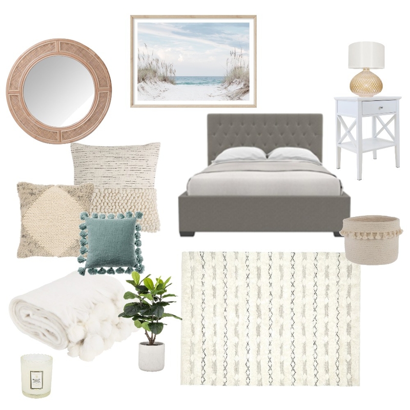 grey and white bedroom Mood Board by Karin Prinsloo on Style Sourcebook