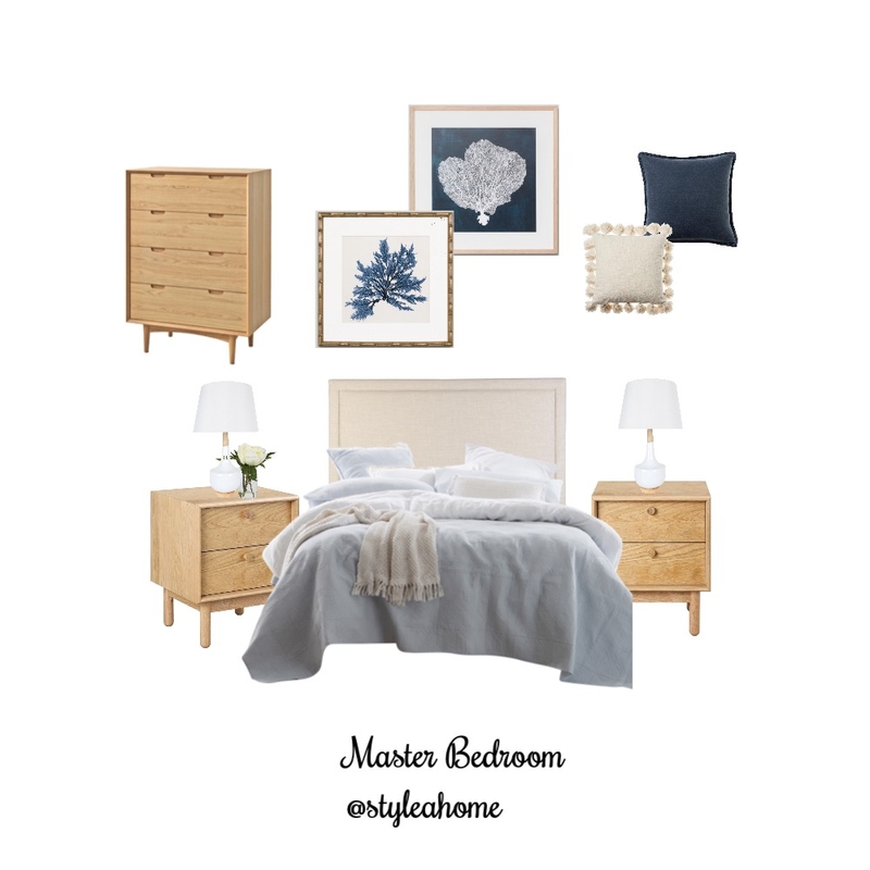 Balmoral Master Bedroom Mood Board by Styleahome on Style Sourcebook