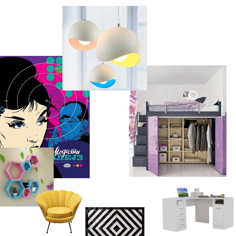 decija soba Mood Board by archifaciledesign9 on Style Sourcebook