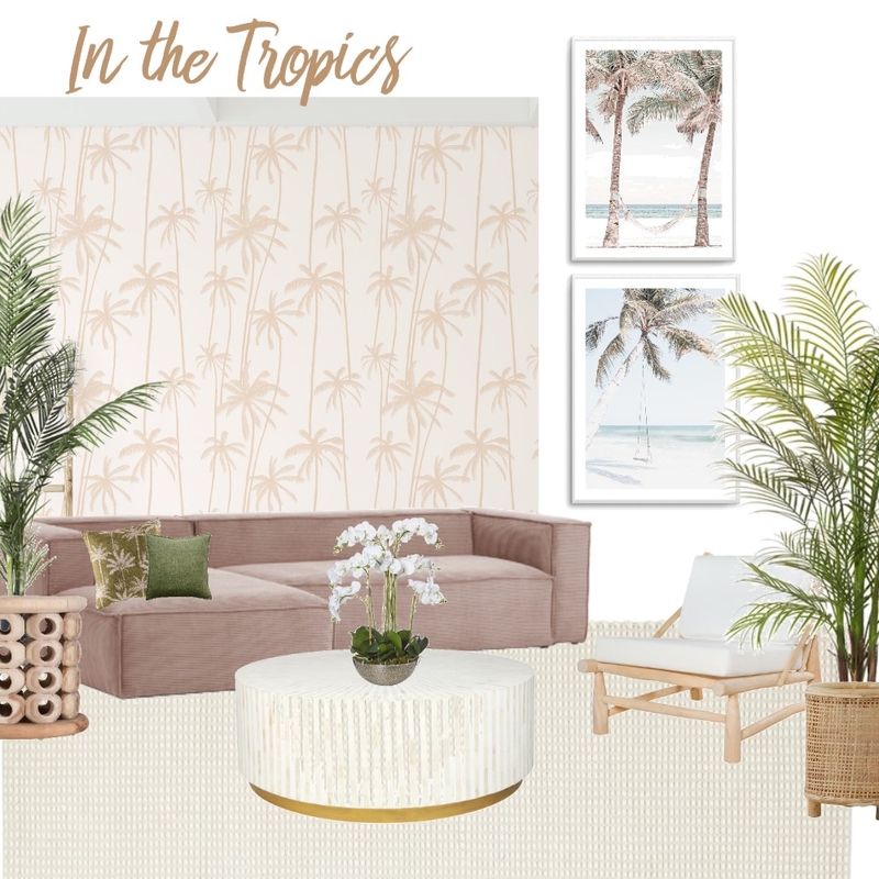 Tropical Luxe Mood Board by Olive et Oriel on Style Sourcebook