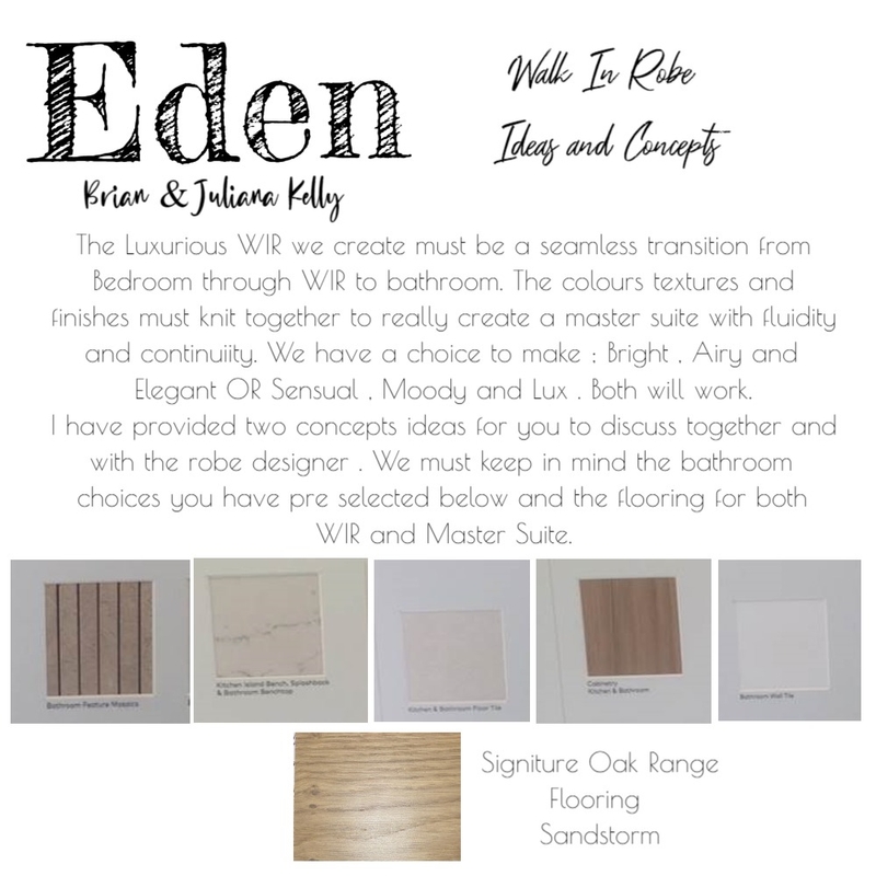 EDEN WIR 1 Mood Board by Colette on Style Sourcebook