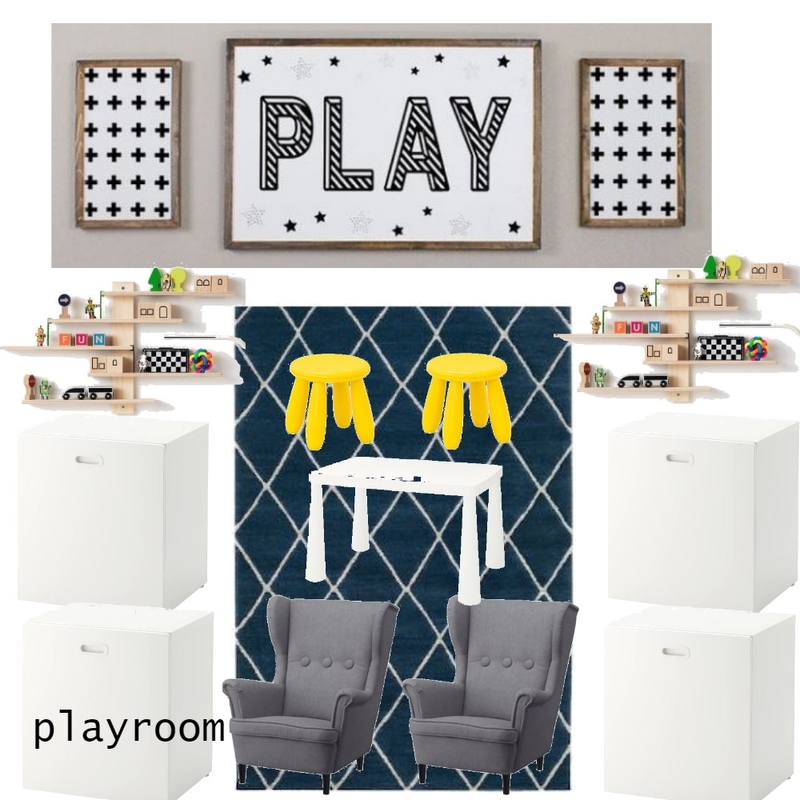 zahida/jakeplayroom Mood Board by RoseTheory on Style Sourcebook