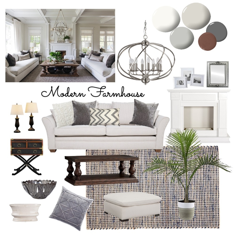 Modern Farmhouse Mood Board by minc64 on Style Sourcebook