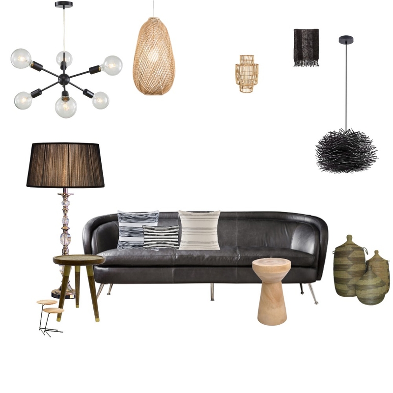 black Mood Board by the decorholic on Style Sourcebook