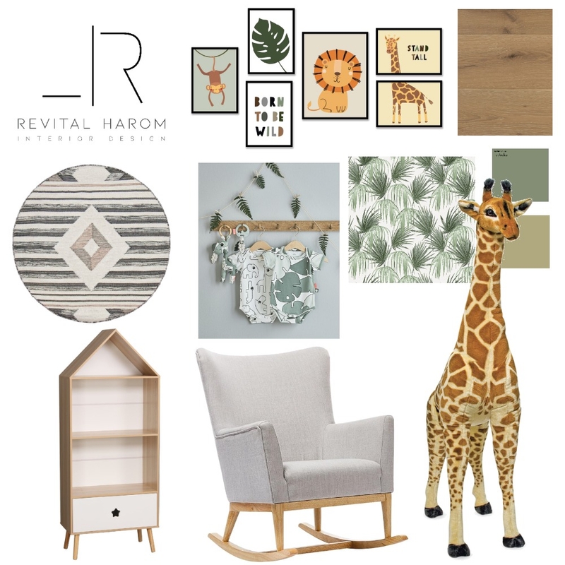 חדר ילדים גונג'ל Mood Board by revitalharom on Style Sourcebook