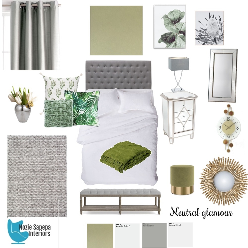 Neutral Glamour Mood Board by Nozie on Style Sourcebook