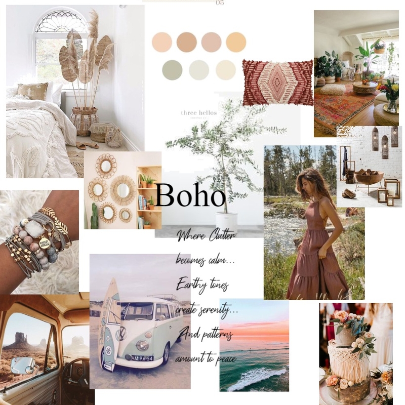 bohemian Mood Board by Pipers interior designs on Style Sourcebook