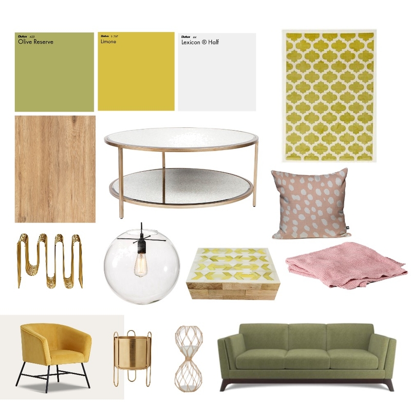 mid-century modern Mood Board by nicapergis on Style Sourcebook