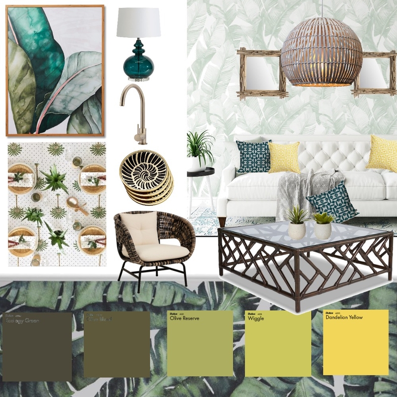 Tropical Mood Board Mood Board by Menes897 on Style Sourcebook