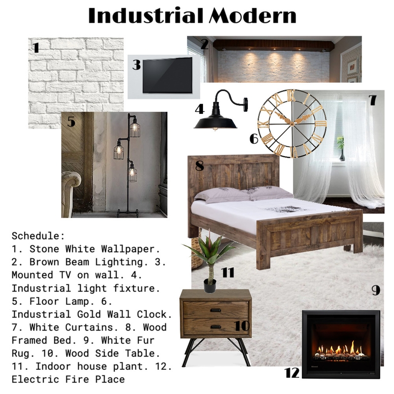 INDUSTRIAL MODERN Mood Board by kayshamp on Style Sourcebook