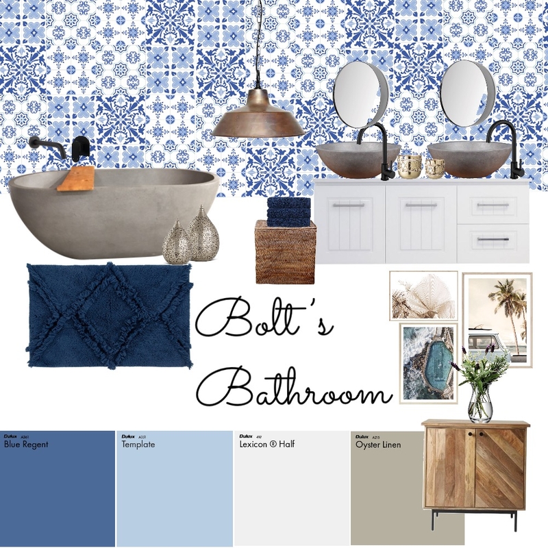 Bolt’s Bathroom Mood Board by Bolt Design on Style Sourcebook