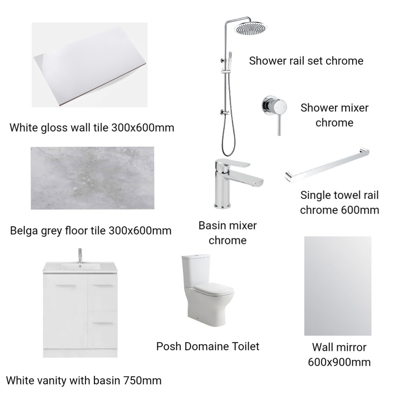 Basic Bathroom Package 2 Mood Board by Hilite Bathrooms on Style Sourcebook