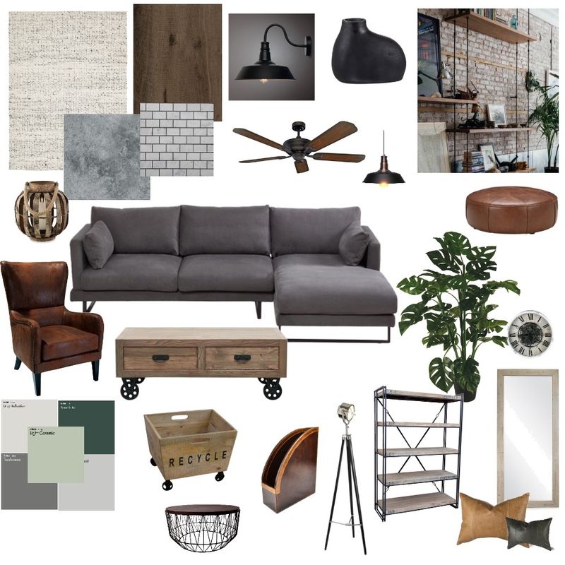 Industrial Mood board Mood Board by Dpapalia on Style Sourcebook