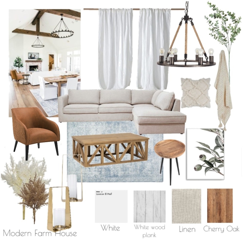 Modern Farm House Design Moodboard Mood Board by johnalemon on Style Sourcebook