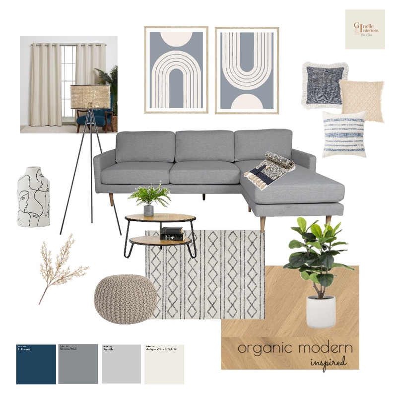 Living room Mood Board by GinelleChavez on Style Sourcebook