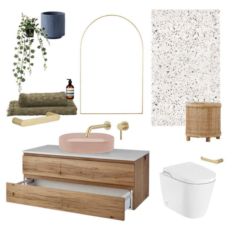 Module9 IDI Powder Room Mood Board by pennylmiller1 on Style Sourcebook