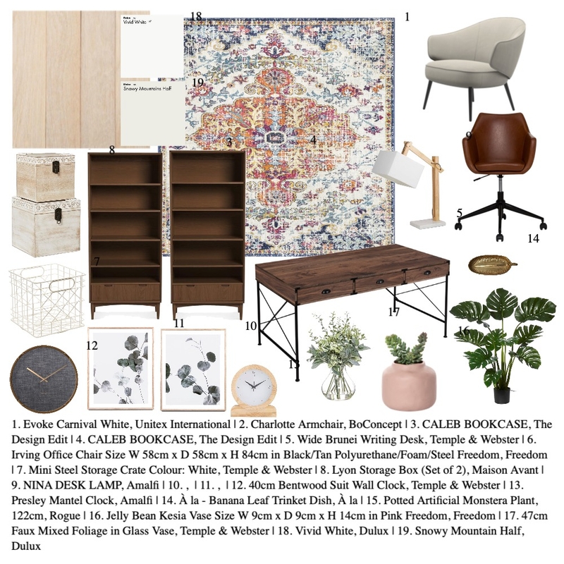 Office Mood Board Mood Board by rspencer_ on Style Sourcebook