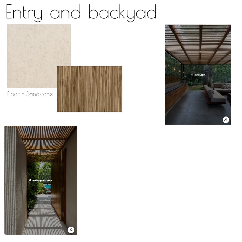 ENTRY - COURTYARD Mood Board by MANUELACREA on Style Sourcebook