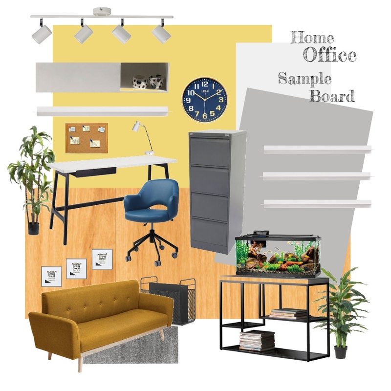 Home Office Sample Board Mood Board by Gia123 on Style Sourcebook