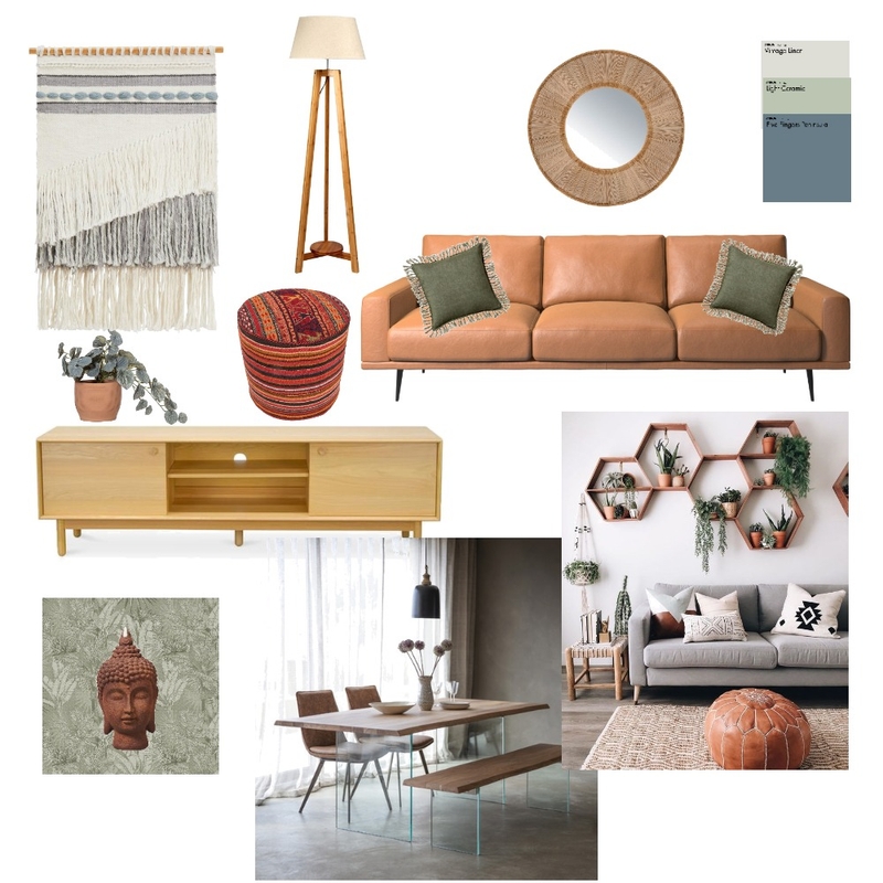 Ceci Boho Style Mood Board by Martha.Simon.Home on Style Sourcebook