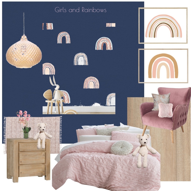 Girls and Rainbows Mood Board by Nuria on Style Sourcebook